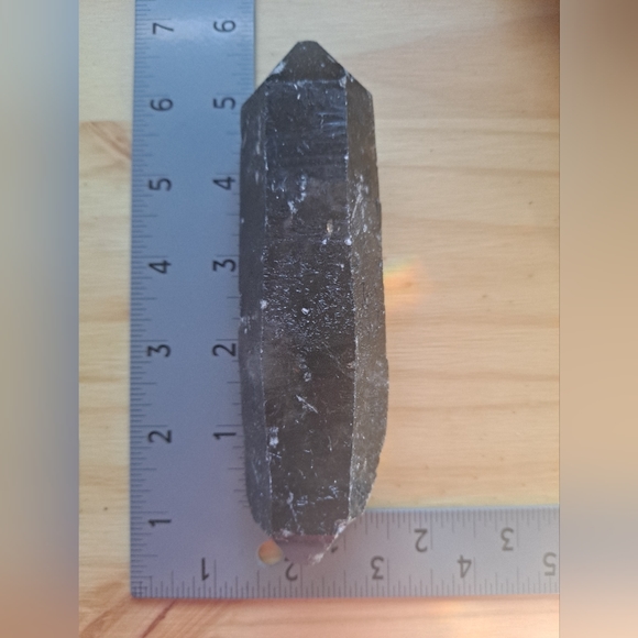 Double-terminated Smoky Quartz Crystal - Picture 6 of 7